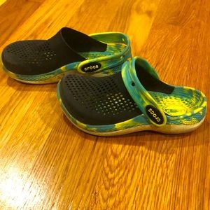 Crocs are the best shoes for kids.